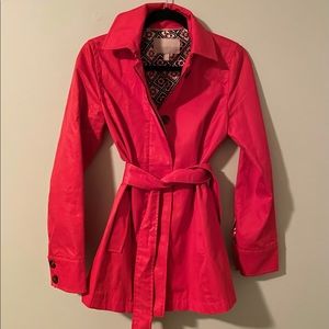 Banana Republic orange trench coat